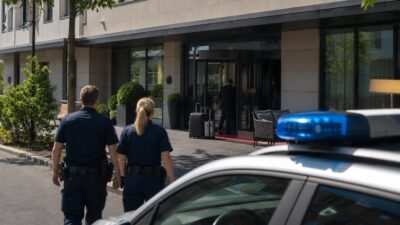Hotelgast in Aspern festgenommen