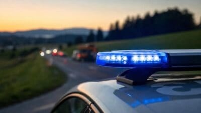Leichtkraftfahrzeug überschlägt sich in Eidenberg