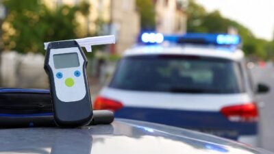 Lenker flüchtet bei Mauthausen vor Polizeikontrolle
