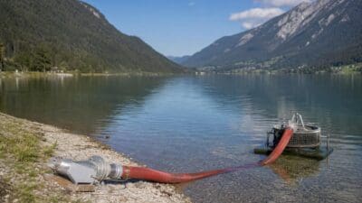 Löschwasserentnahme am Weißensee vorerst ausgesetzt