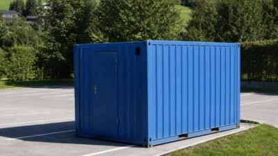 Mehrere Baustellencontainer in Kirchberg aufgebrochen