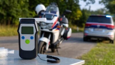 Motorradfahrer überschlägt sich auf B154 in Zell am Moos