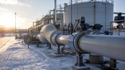 Österreich hat 87 Prozent des Gasverbrauchs eingespeichert