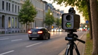 Pkw mit 117 km/h auf Laaer-Berg-Straße in Favoriten gemessen
