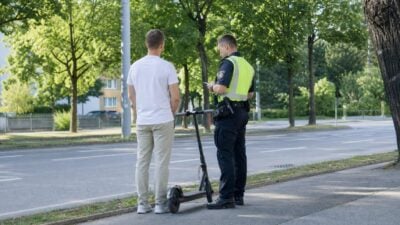 Polizei entdeckt sechs zu schnelle E-Scooter in Donaustadt