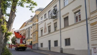 Silobrand in Bad St. Leonhard fordert Einsatz über Stunden