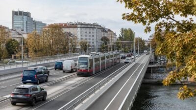 Stadionbrücke in Wien öffnet eine Woche früher