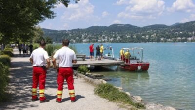 Suchaktion am Wörthersee nach Fund von Kleidungsstücken beendet