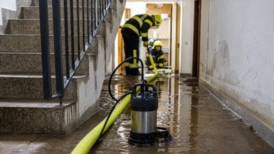 Superzelle beschädigt Kittsee, 60 Einsätze