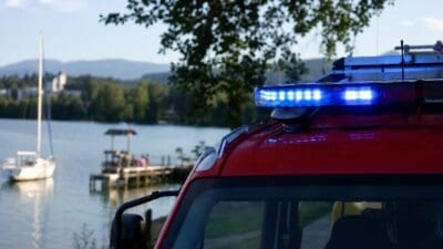 Teixelbucht: Verletzte Person aus Wasser gerettet