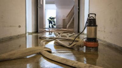 Wassereintritt in Rietz setzt Erdgeschoss unter Wasser