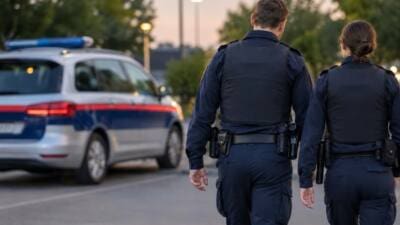 Mann geht mit Eisenstange auf Polizisten in Hernals los