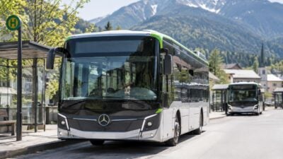 13 E-Busse verkehren am Seefelder Plateau