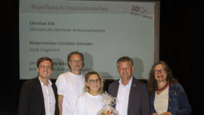 Kärntner Armutsnetzwerk erhält Sozialpreis der Stadt Klagenfurt