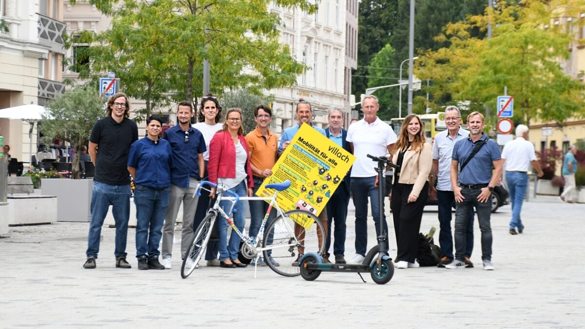 Europäische Mobilitätswoche: Rad- und Öffiaktionen in Villach