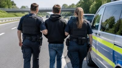 36-Jähriger nach A8-Kontrolle in Aistersheim festgenommen
