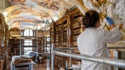 375.000 Euro für Restaurierung der Bibliothek im Stift Melk