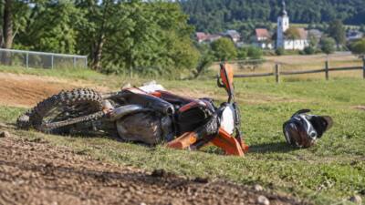 38-Jähriger bei Motocross-Unfall in Dechantskirchen lebensgefährlich verletzt