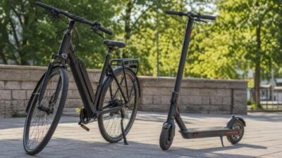 40-Jähriger nach Diebstahl von Elektrofahrrad und E-Scooter festgenommen
