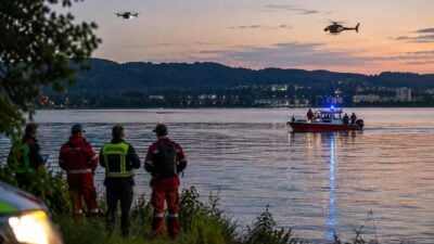 43-Jähriger im Völkermarkter Stausee vermisst – Großeinsatz