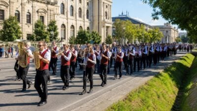44. Blasmusikfest mit mehr als 900 Musikern in Wien