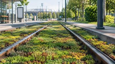 600 Meter neue Grüngleise entstehen in Wien