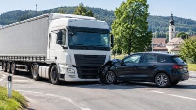 84-Jähriger bei Lkw-Kollision in Kirchdorf schwer verletzt