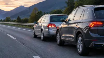 Alkoholisierter Lenker fährt auf der A12 im Baustellenbereich auf