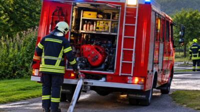 Brand einer Strohmühle in Bad Zell unter Kontrolle