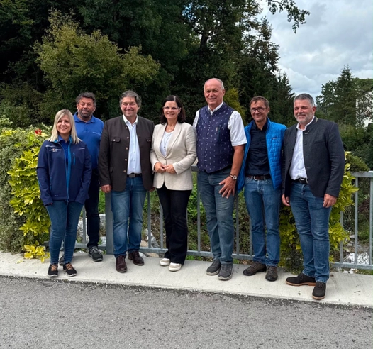 Eberndorf: Erster Hochwasserschutz-Abschnitt fertiggestellt