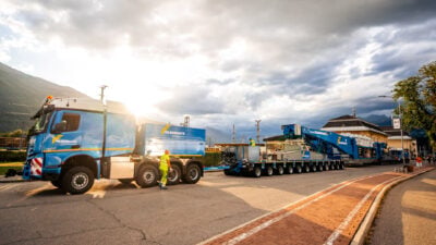 Großtransformator RHU2 für Umspannwerk Malta transportiert