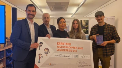 Klagenfurt: Kärntner Jugendbuchpreis geht an Alexander Cimzar