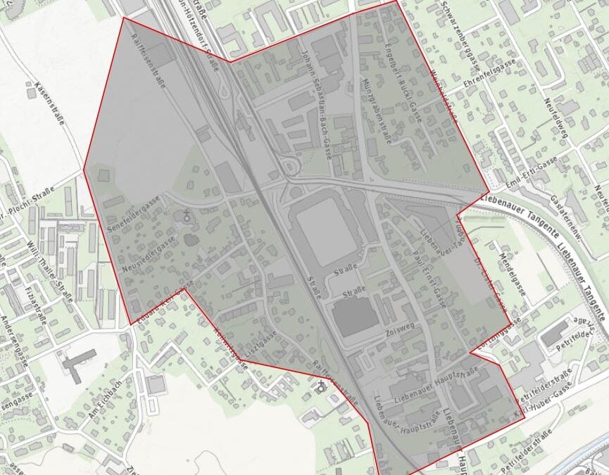Sicherheitsbereich in Graz vor GAK gegen Austria Wien