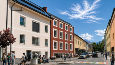 Studentenwohnheim für 40 Personen entsteht in Villach