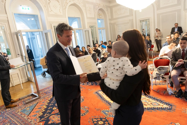 47 Staatsbürgerschaften in Klagenfurt verliehen