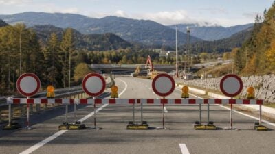 A10 bei Spittal Ost: Anschlussstelle an drei Wochenenden gesperrt