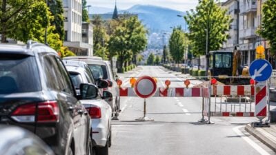 Aktuelle Straßensperren in Villach: Diese Bereiche sind betroffen