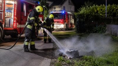 Altenmarkt: Entsorgter Akkupack entzündet sich selbst