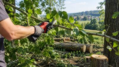 Arbeiter bei Baumschnitt in Leibnitz schwer am kleinen Finger verletzt