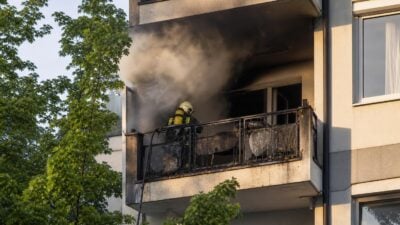 Balkonbrand in Innsbruck: Kerze dürfte Ursache sein