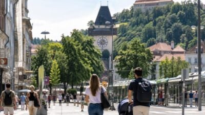 Bevölkerungsrekord in der Steiermark mit 1.271.764 Einwohnern