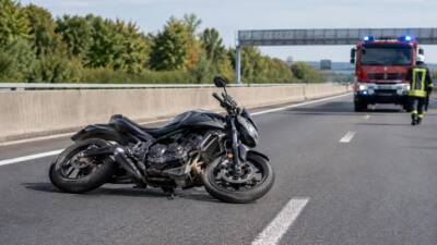 Bezirk Murtal: Unfallstelle nach Motorradunfall auf der S36 gesichert