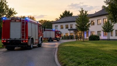 Brandalarm in Stadthalle Ybbs endet ohne Brand