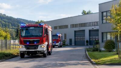 Feuerwehr findet Rauch an Maschine in St. Michael ob Bleiburg