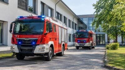 Brandmeldeanlage löst Alarm bei Craiss Logistik in Weiz aus