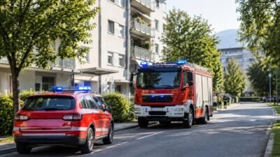 Brandmeldeanlage löst Alarm in der Bahnhofstraße aus