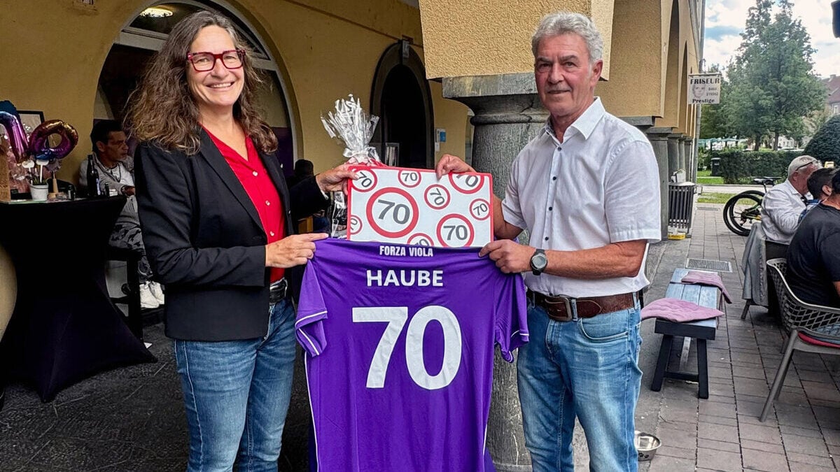 Johannes Haubitz ist 70 Jahre alt