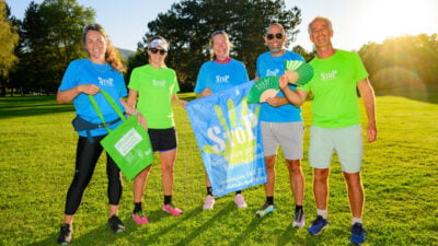 Lauftreff im Europapark startet gegen Gewalt an Frauen