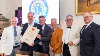 Lions Club Wörthersee erhält Urkunde der Stadt Klagenfurt