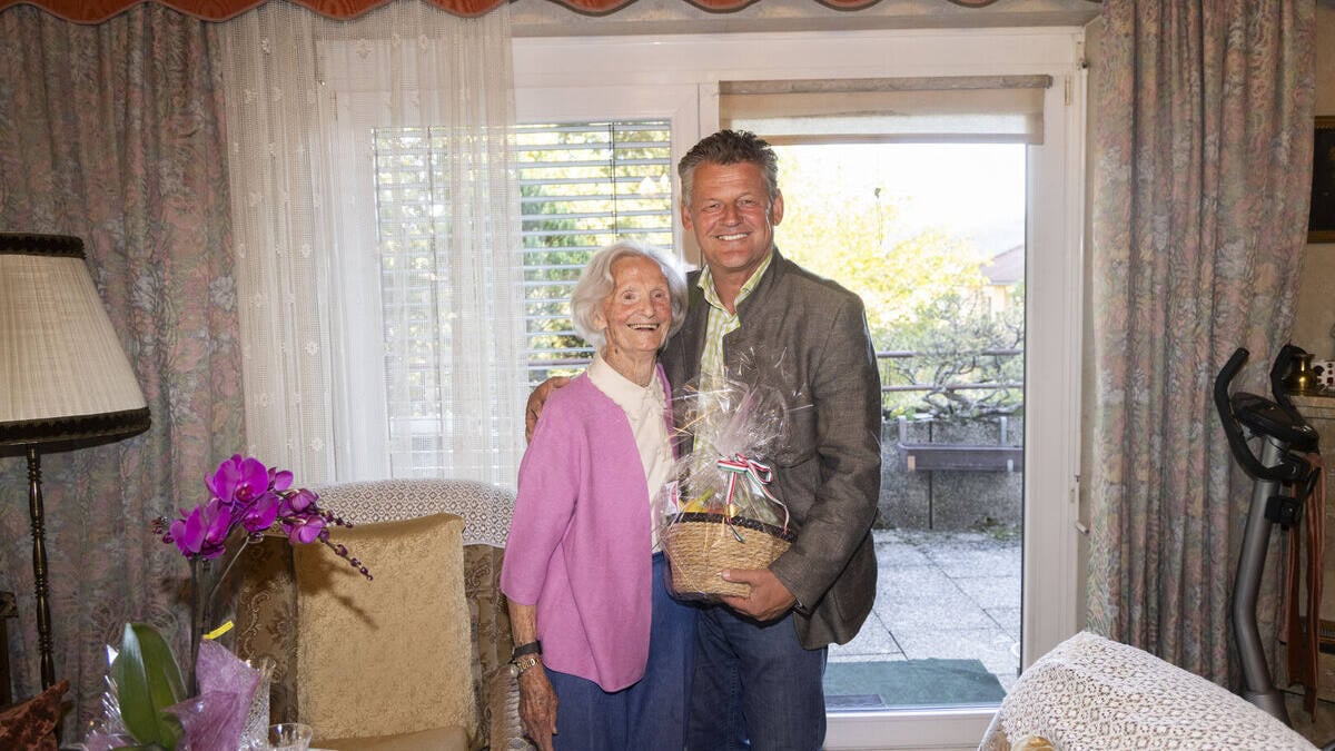 Pauline Goritschnig feierte ihren 101. Geburtstag